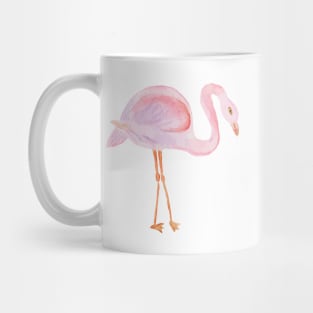 Watercolor Pink Flamingos Mug